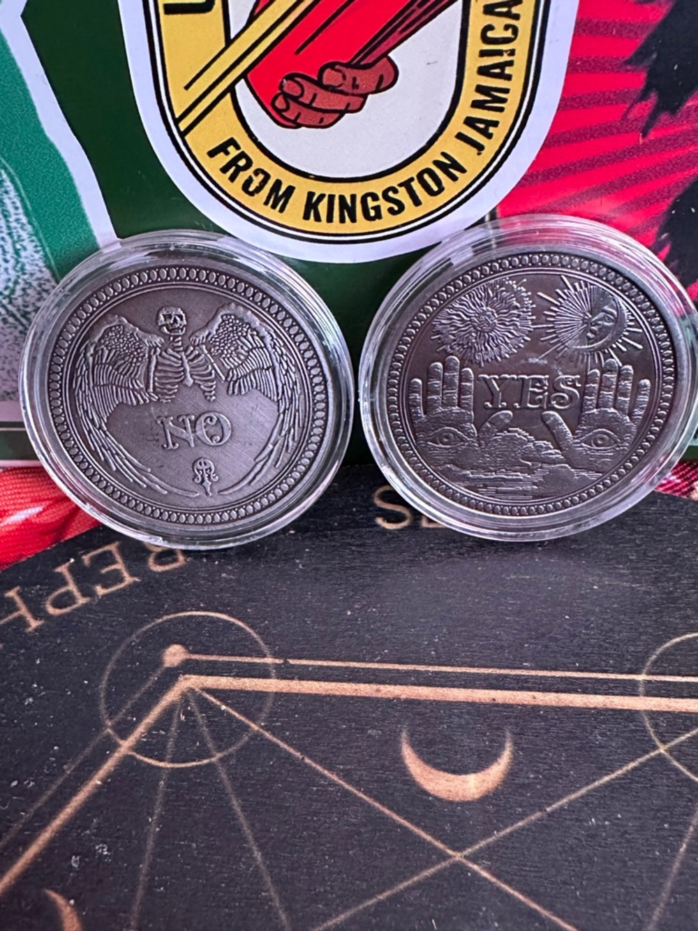 Decision Coin | Yes No Coin | Intuition Tool for Guidance & Clarity